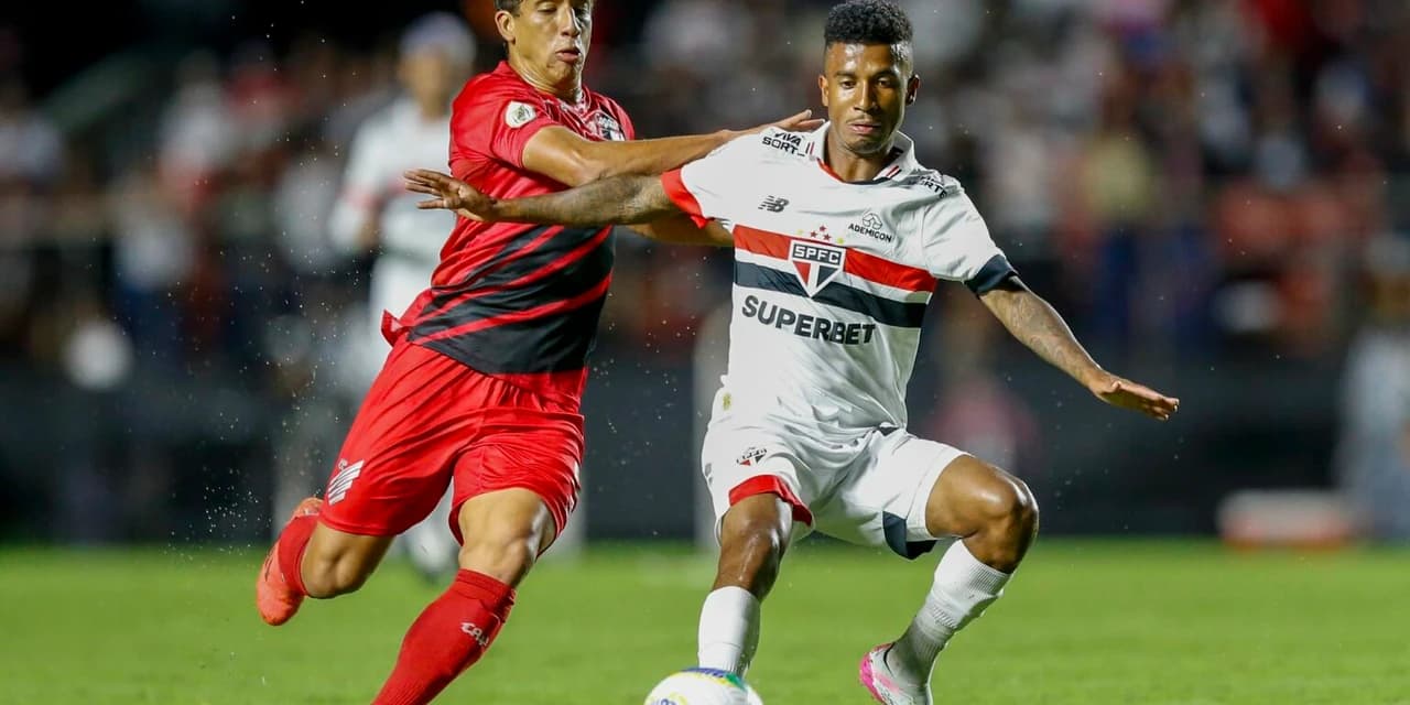 Athletico perde para o São Paulo fora de casa pelo Brasileirão