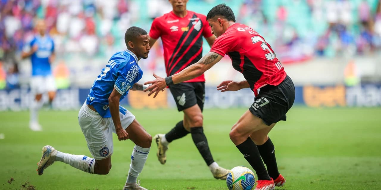 Athletico empata com o Bahia fora de casa pelo Brasileirão