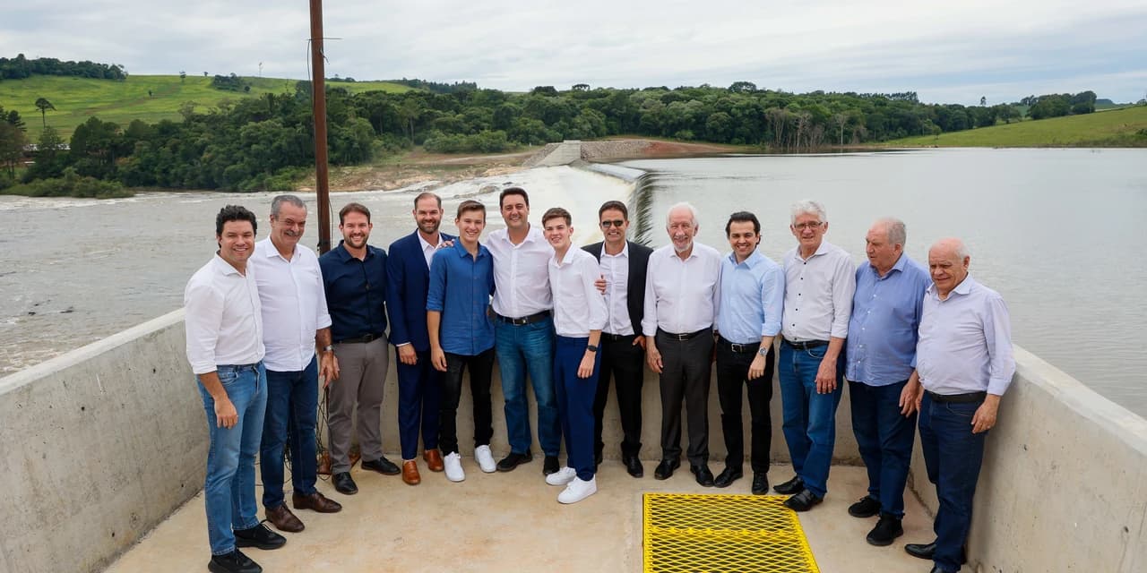 Governador participa da inauguração de PCH capaz de atender 75 mil residências