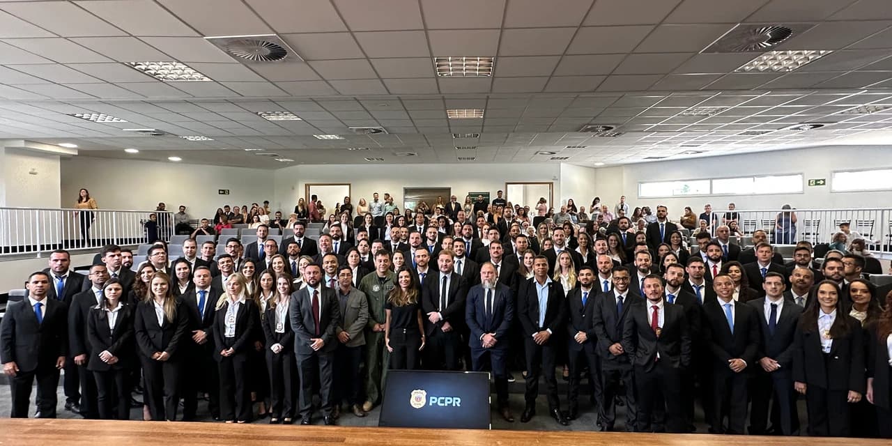 PCPR reforça efetivo com a posse de 103 policiais aprovados em concurso