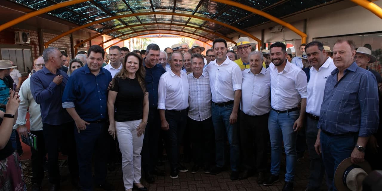 No Show Rural, Ratinho Junior destaca protagonismo do Paraná no agronegócio