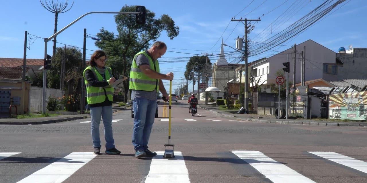 Tecpar e Detran já avaliaram condições da sinalização viária em 64 municípios do Paraná