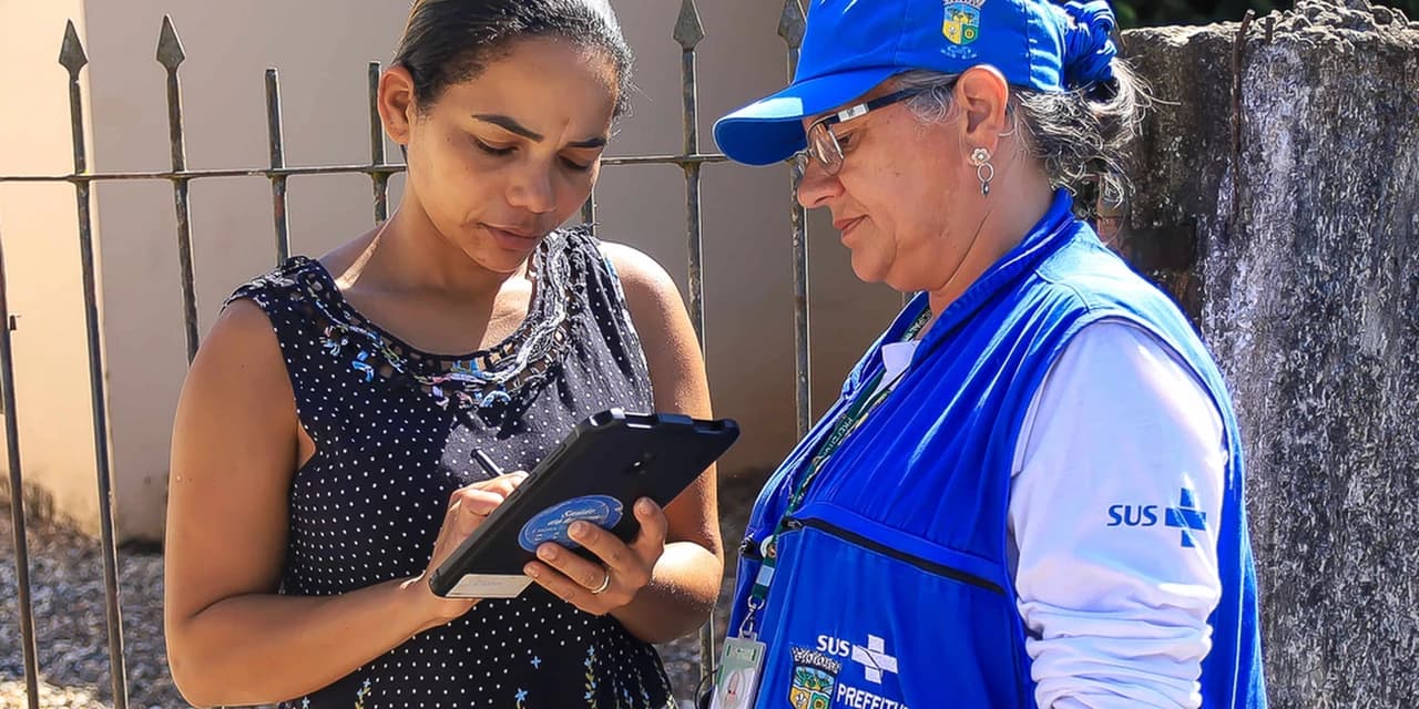 13 mil tablets entregues pelo Estado em 2022 revolucionaram trabalho dos agentes de saúde