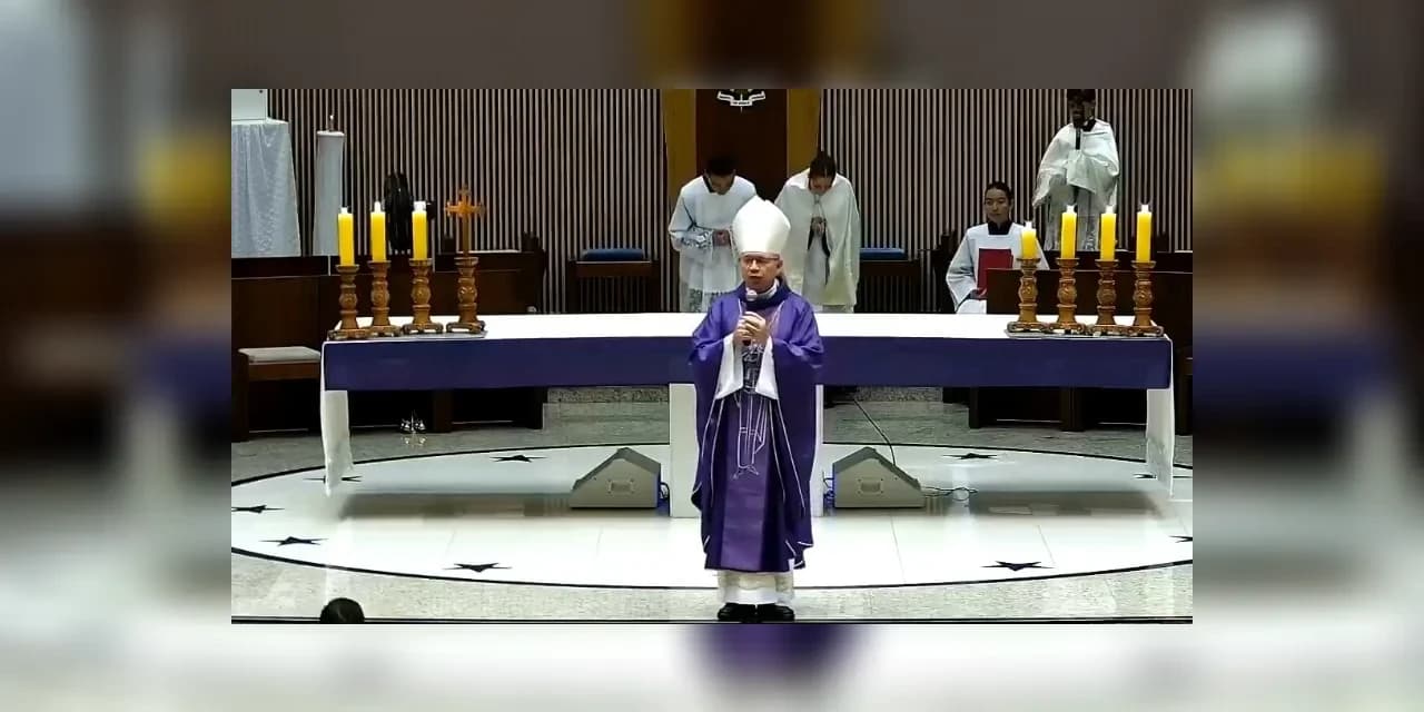 Dom Amilton celebra abertura Quaresma e destaca Campanha da Fraternidade