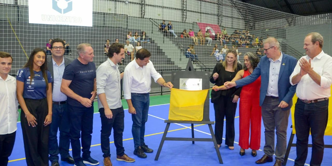 Novo ginásio do Câmpus de Irati da Unicentro é marco acadêmico e esportivo para a região