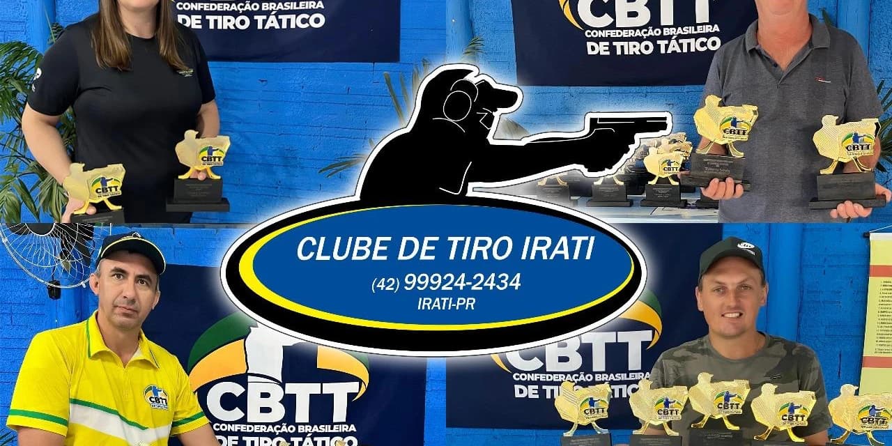 Clube de Tiro Irati: 2024 foi um ano de conquistas históricas com resultados expressivos