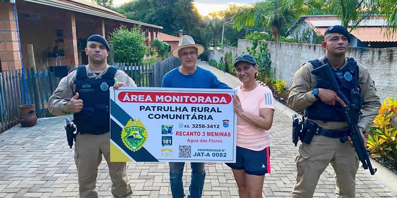 Com Patrulha Rural da PMPR, número de roubos no campo cai 34,6% em três anos no Paraná