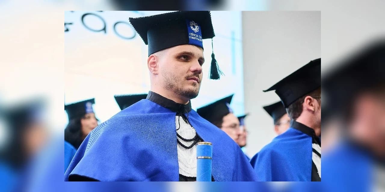 Acadêmico cego conclui graduação em Ciência da Computação na Unioeste