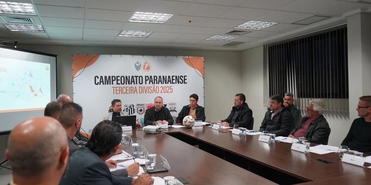 Regulamento do Paranaense da Terceira Divisão 2025 é definido em arbitral