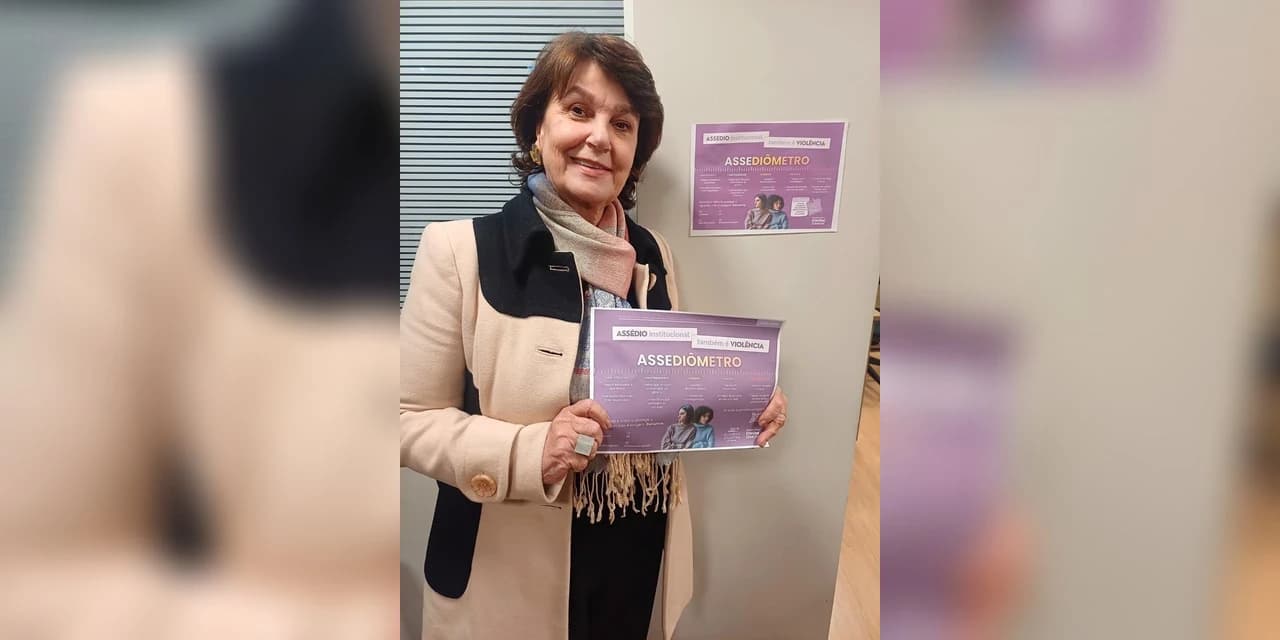 Deputada Cristina Silvestri promove campanha contra o assédio institucional no serviço público