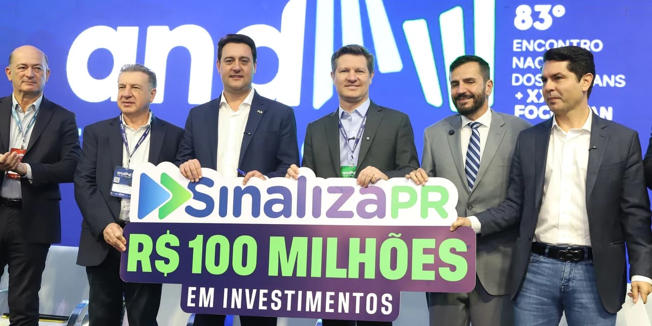 Sinaliza Paraná: governador libera R$ 100 milhões para sinalização viária das cidades