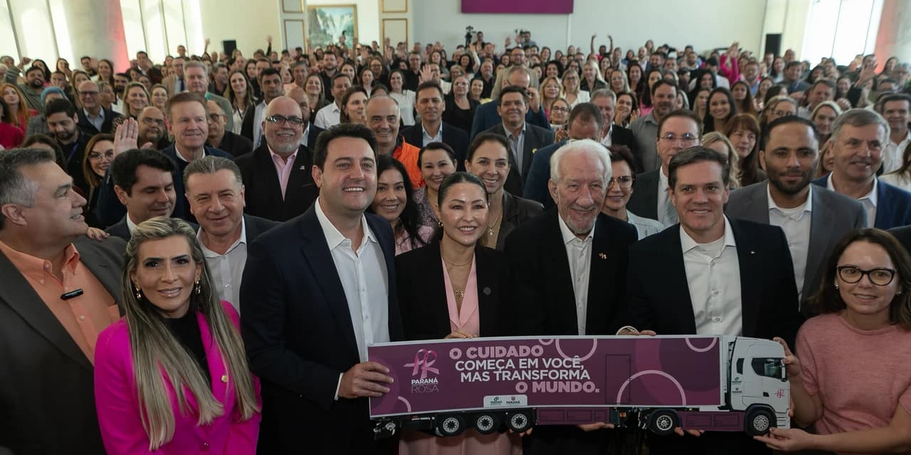 Paraná Rosa 2025 terá corrida, carreta, cartilha e ações integradas pela saúde da mulher