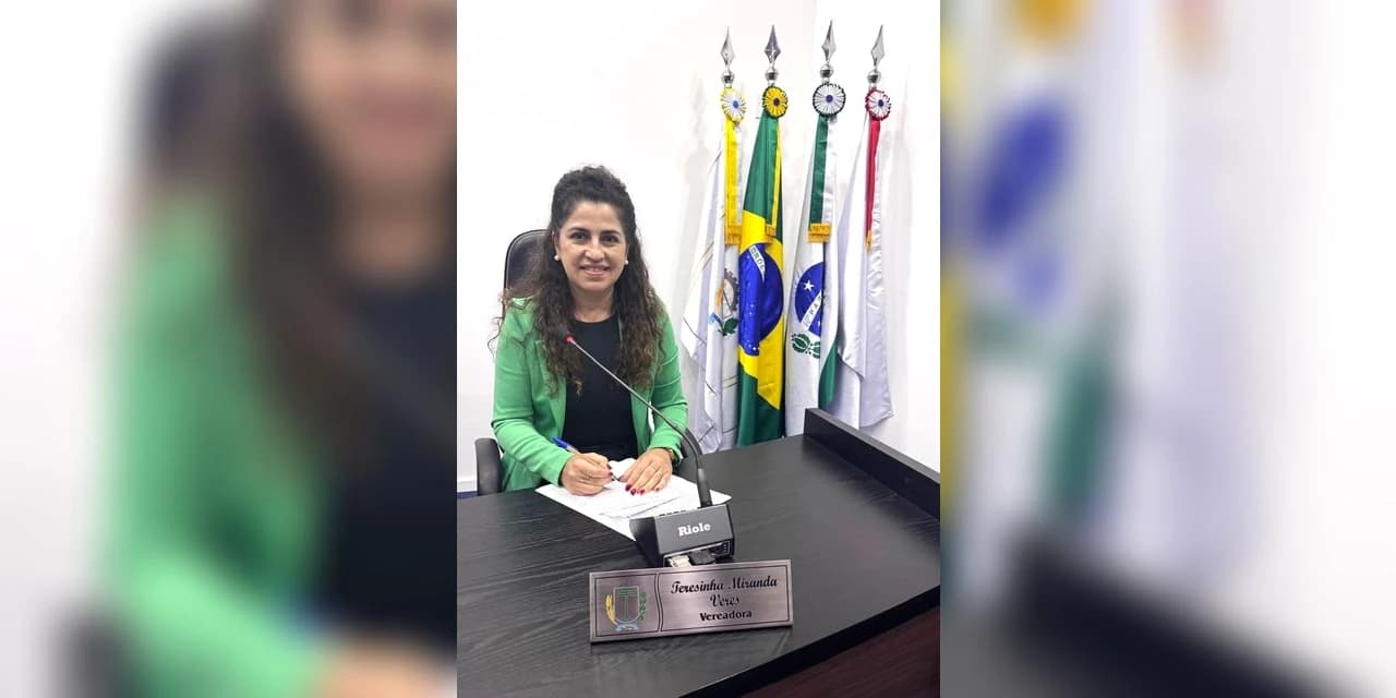 Em Irati vereadora Teresinha Miranda Veres é eleita vice-presidente da Câmara