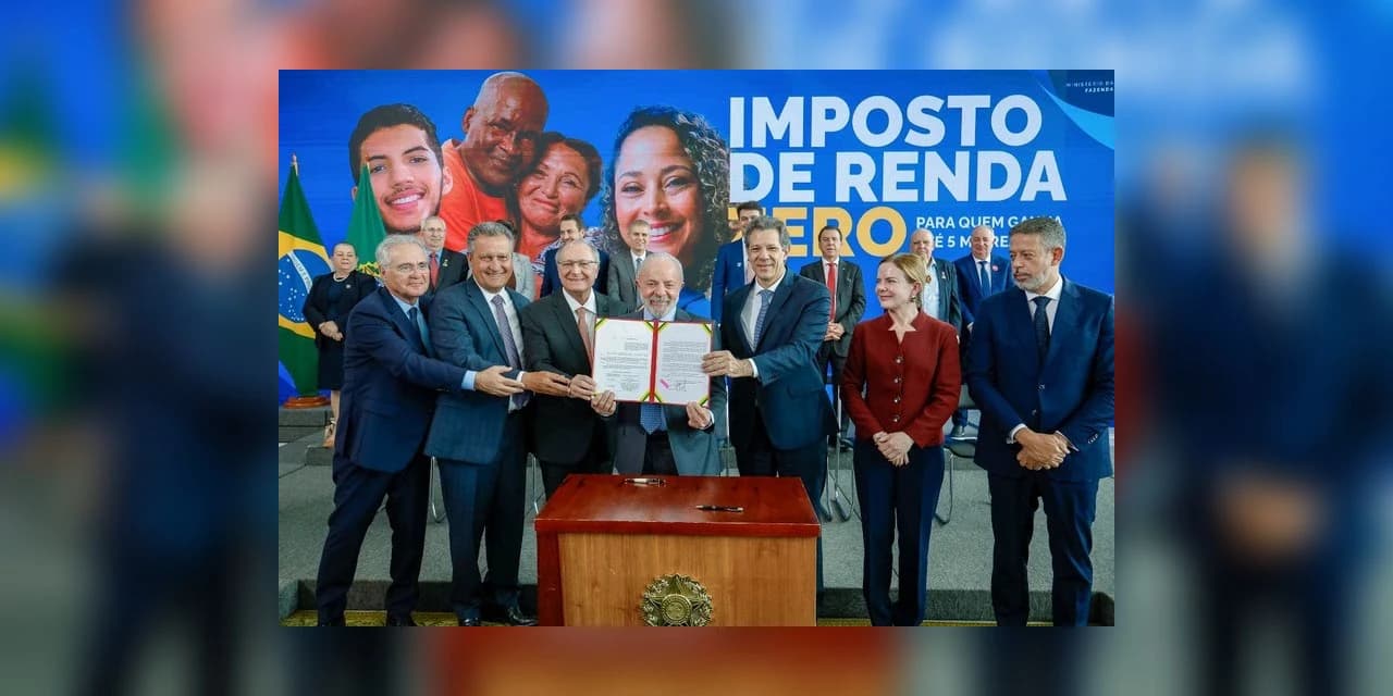846,5 mil paranaenses ficam isentos do Imposto de Renda após lei sancionada pelo presidente Lula