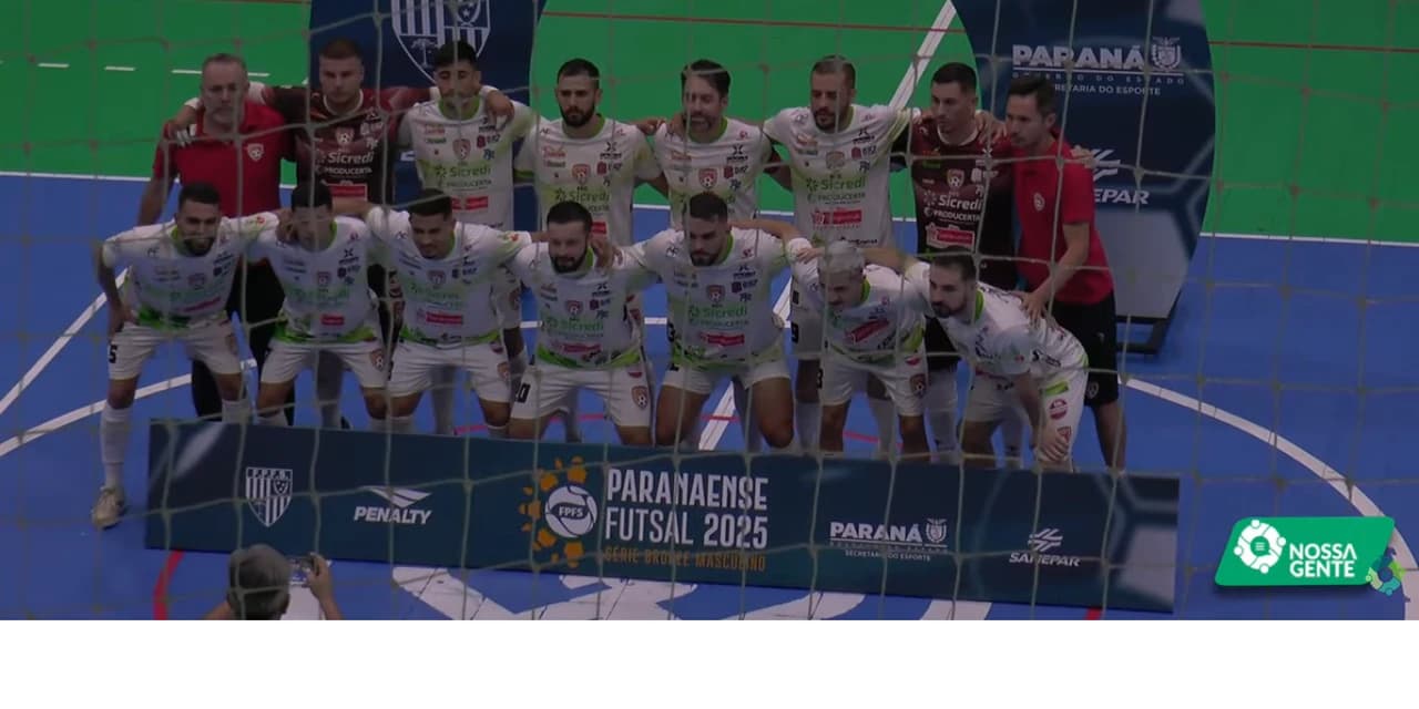 Cândido Futsal é campeão paranaense da Série Bronze 2025