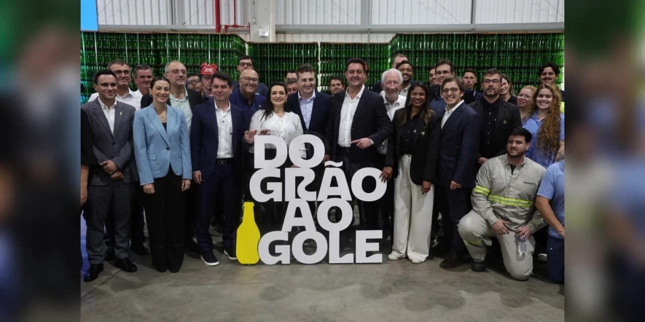 Com R$ 1 bilhão da Ambev, Paraná vai concentrar produção de garrafas para todo o Brasil