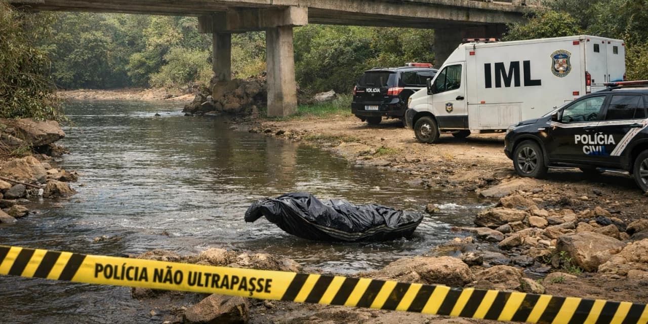 Corpo é encontrado boiando no rio Barra dos Andrades em Rebouças