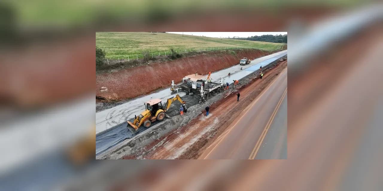 Fiscalização preventiva do TCE-PR em obra do DER resulta em economia de R$ 580 mil