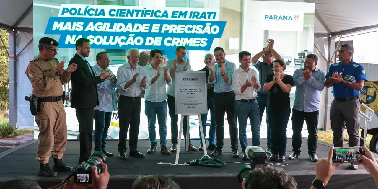 Novo posto avançado da Polícia Científica em Irati beneficia 11 cidades do Centro-Sul