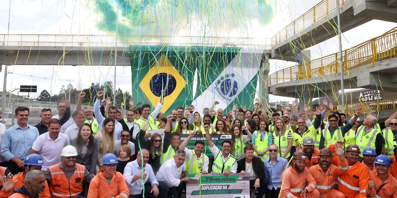 Ratinho Junior inaugura lote 2 e assina mais 8,3 km de duplicação da Rodovia dos Minérios