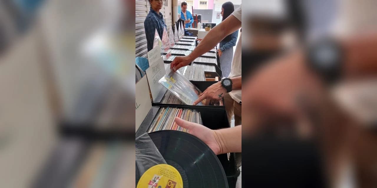 Feira de Vinil de Ponta Grossa reúne expositores do PR e SC