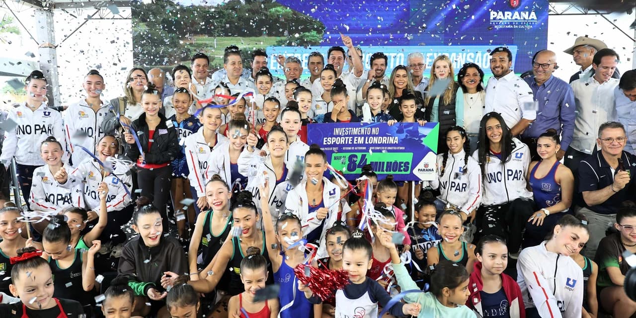Londrina ganha maior Complexo de Ginástica Rítmica do Brasil e pista de skate com duas modalidades