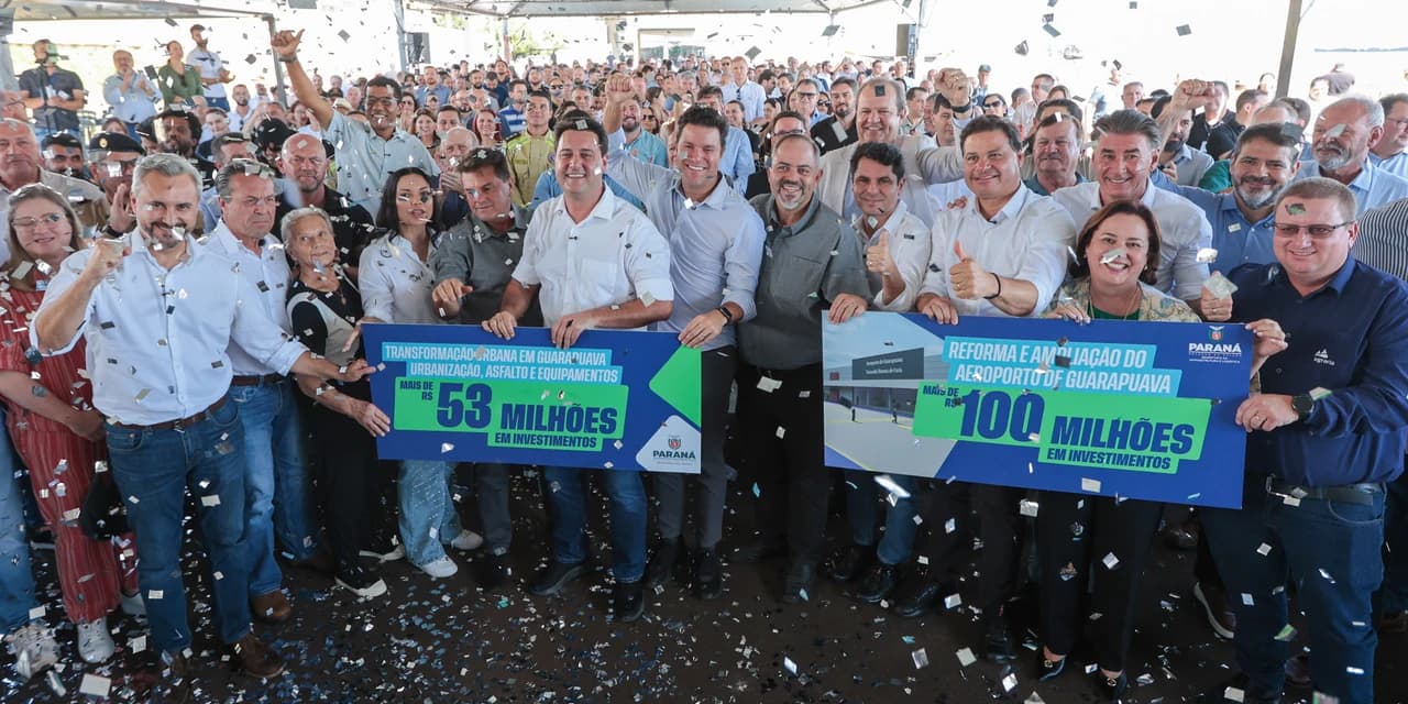 Com ampliação do aeroporto, governador anuncia pacote de R$ 190 milhões para Guarapuava