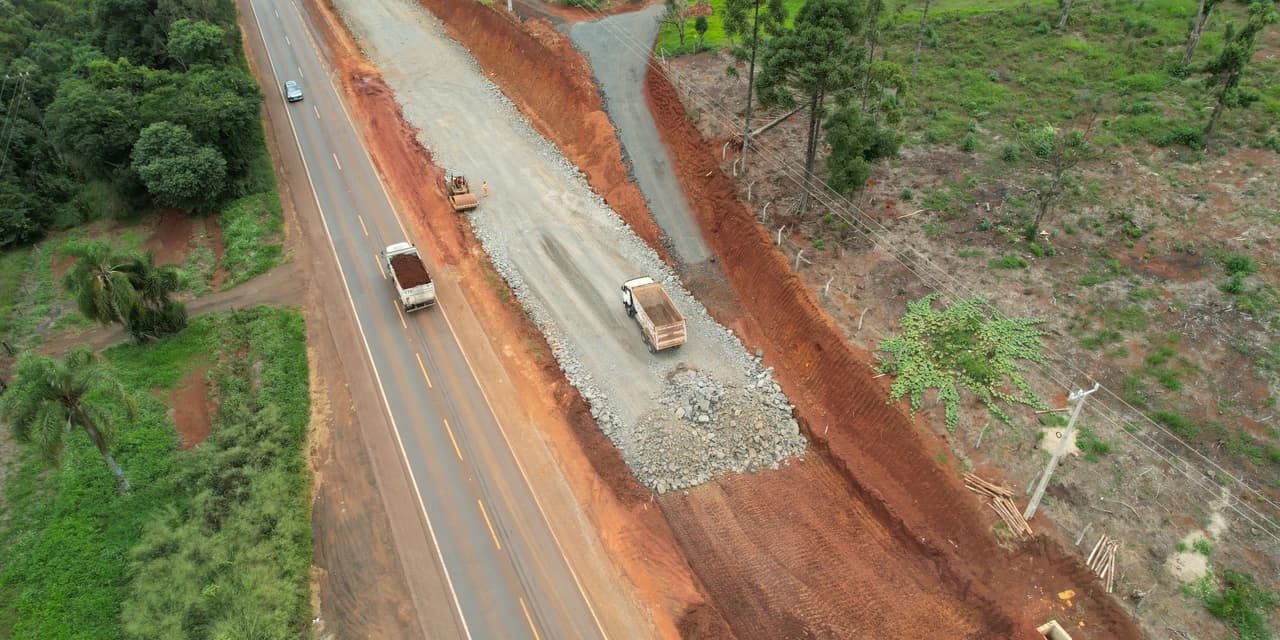 Rodovia entre Pitanga e Turvo será interditada para detonação de rochas na quinta-feira
