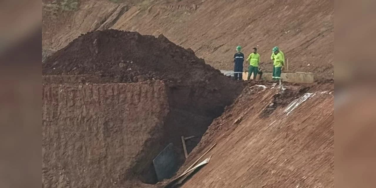 Idoso morre soterrado em aterro na PR-466 em Guarapuava