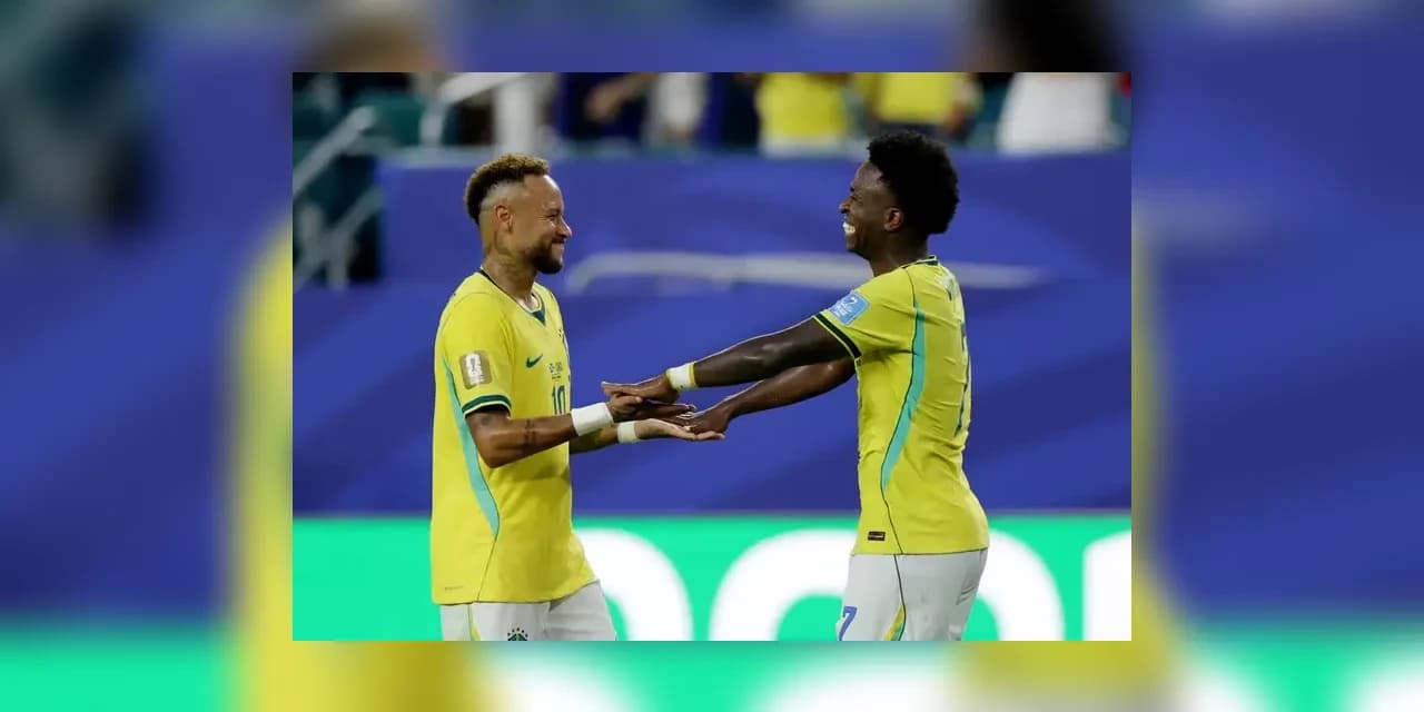 Vini Jr. brilha e Brasil se classifica em 1º com 3x0 sobre a Escócia