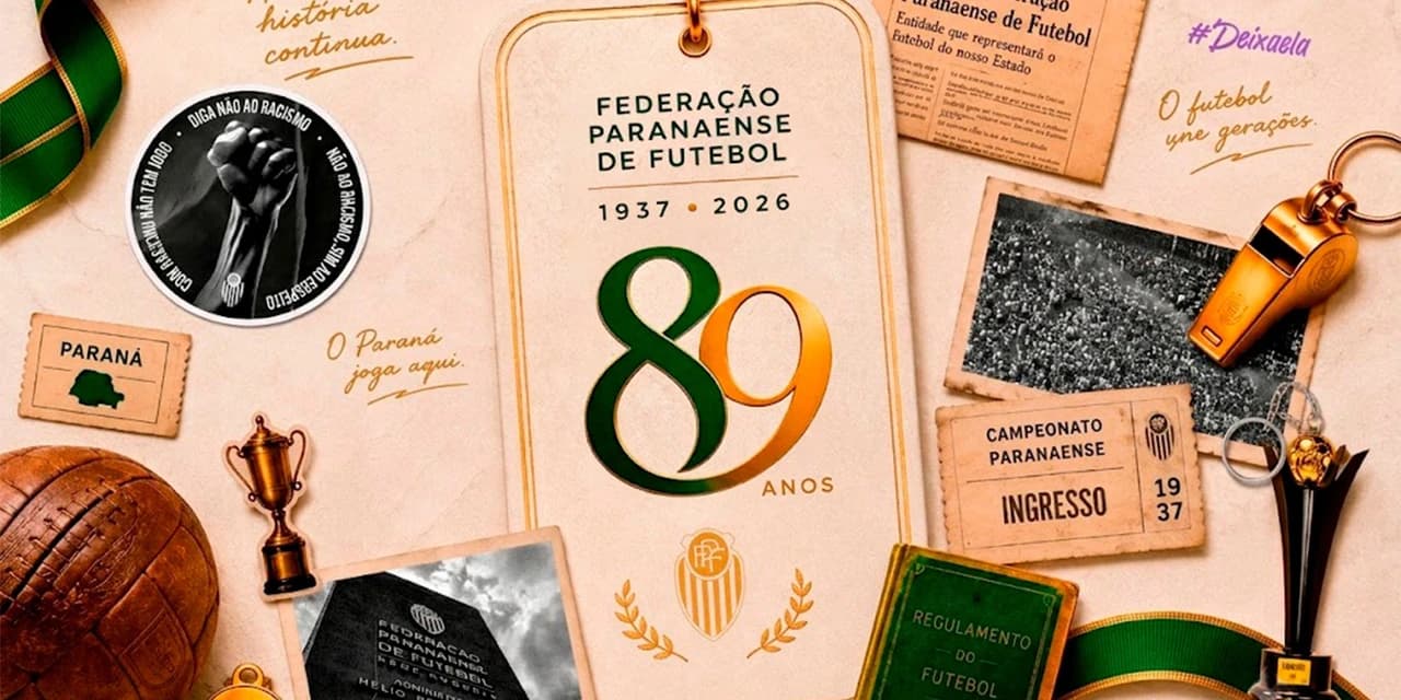 FPF comemora 89 anos dedicados ao crescimento do futebol paranaense