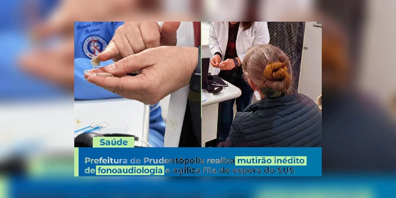 Prefeitura de Prudentópolis realizou mutirão inédito de fonoaudiologia