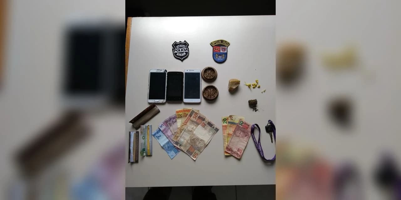Em Guamiranga operação conjunta das Policias Civil e Militar resulta em prisões e apreensões por Tráfico
