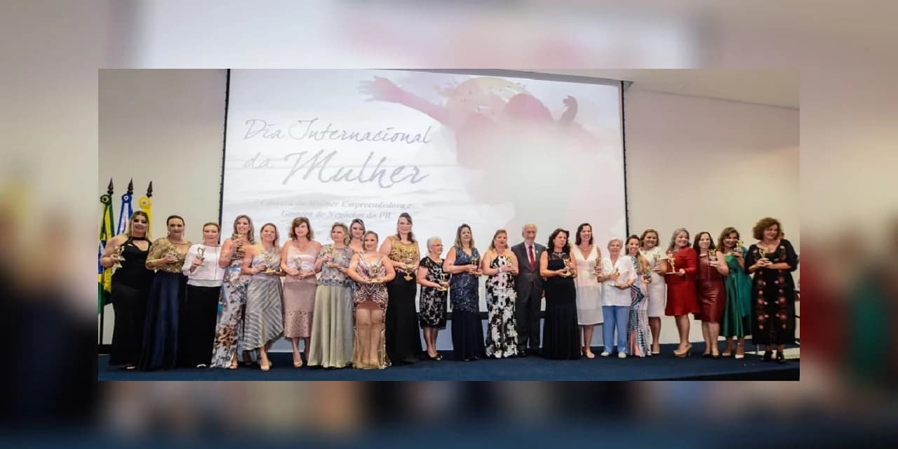 Empresária de Prudentópolis recebe o Prêmio Mulher Empreendedora