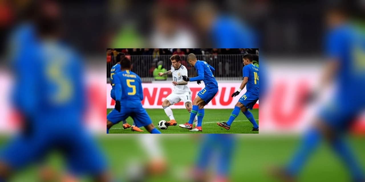 Brasil goleia Rússia em amistoso preparatório para a copa