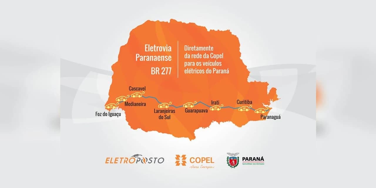 BR-277 é a primeira eletrovia do Brasil