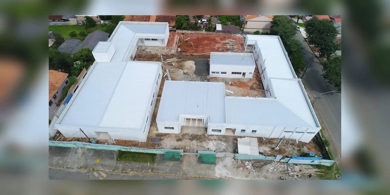 Obras na escola municipal Severo Agibert estão 90% concluídas