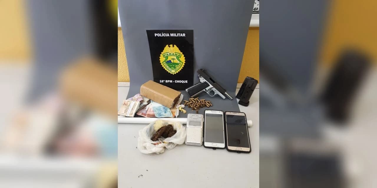 Operação realizada pela 4ª CIA de Prudentópolis resulta em prisões e apreensões