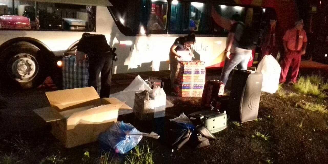 PRF e Receita Federal apreendem 1 milhão em mercadorias