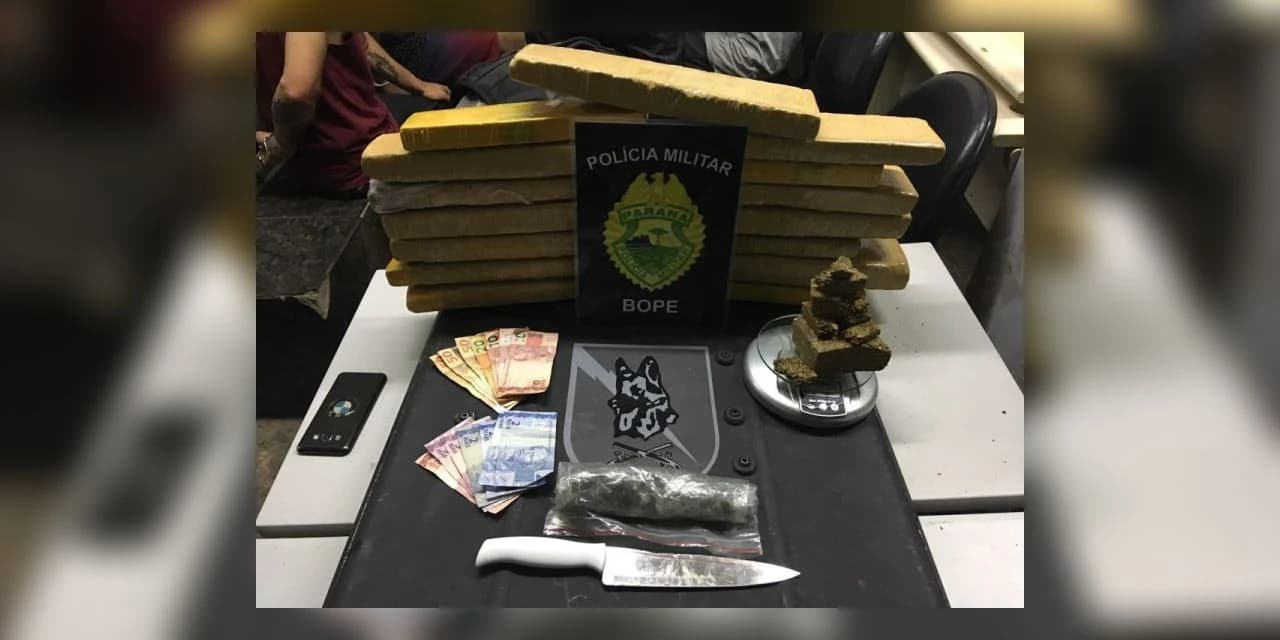 Polícia desenrola ‘novelo’ e encontra 14 quilos de maconha dentro de geladeira