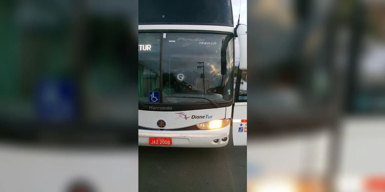 Ônibus de Guarapuava é alvo de assalto em Imbituva