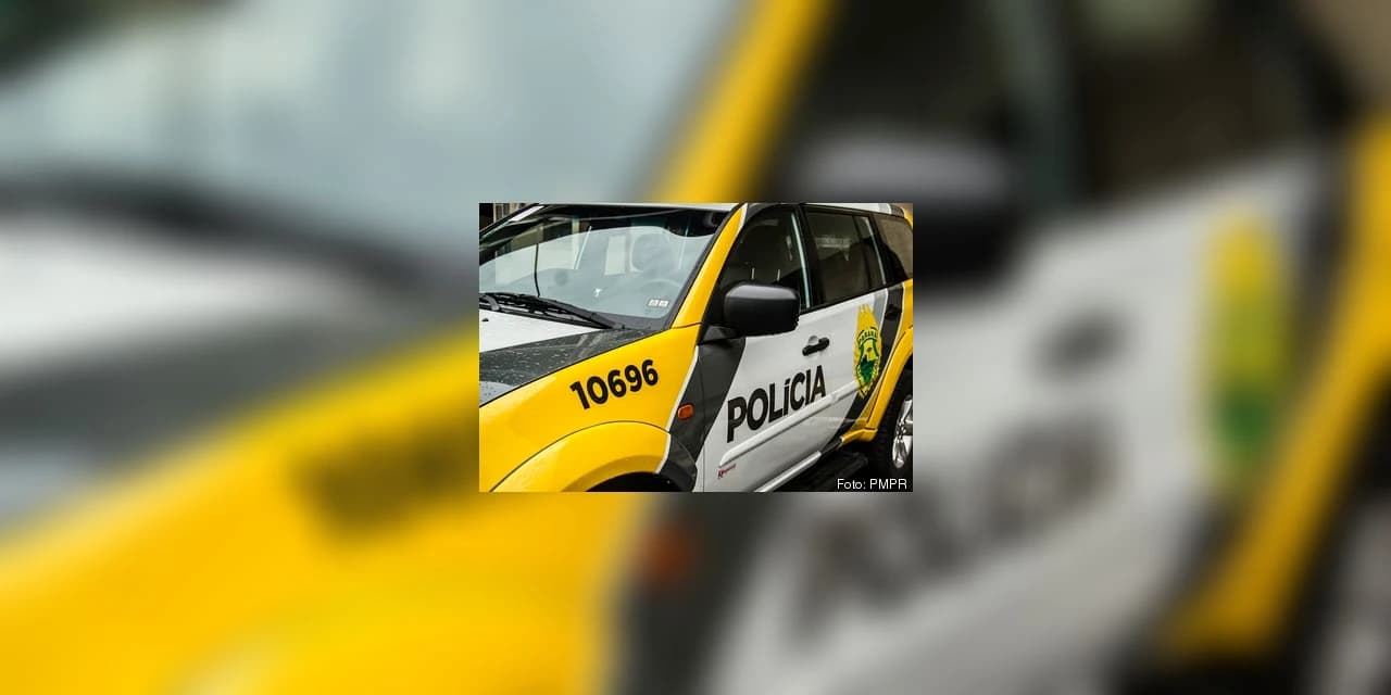Homem tenta fugir da policia e é preso após cair em uma valeta em Ivaí.
