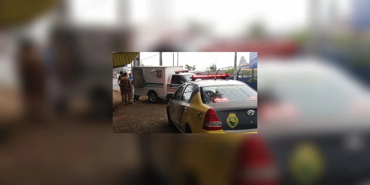 Homem é encontrado morto em ponto de chapa ao lado da Uniguaçu, em União da Vitória