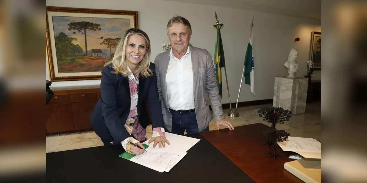 Prefeito assina convênios no valor de R$ 1,3 milhão para Prudentópolis.