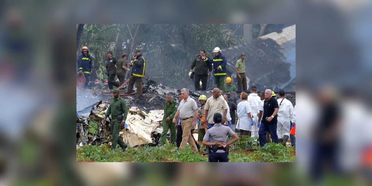 Avião cai em Cuba e mata 110 pessoas; bebê e mais quatro crianças estão entre vítimas