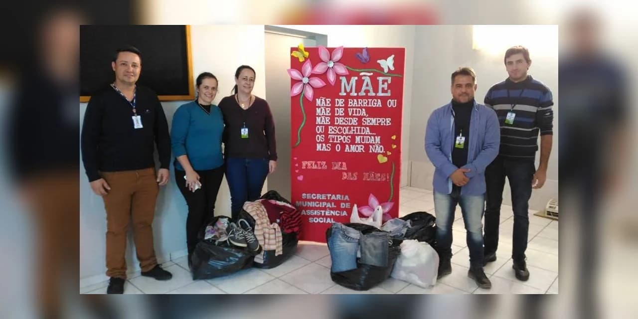 Senac entrega agasalhos para a Secretaria de Assistência Social