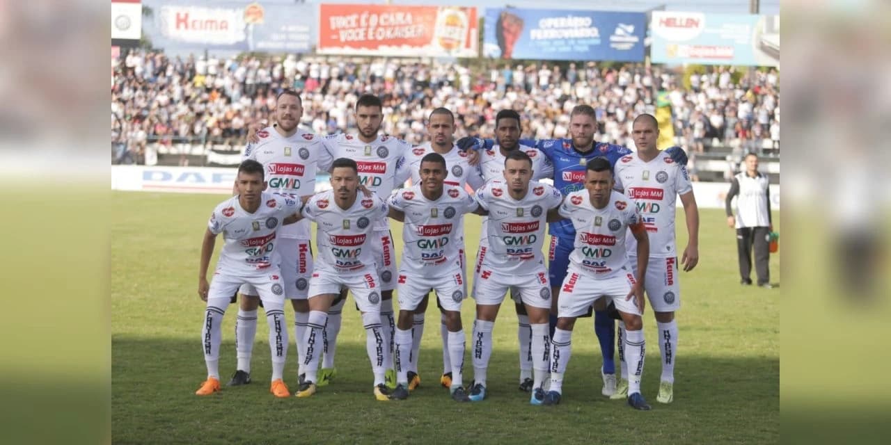 Operário empata com o Bragantino e perde chance de assumir a liderança do Grupo B