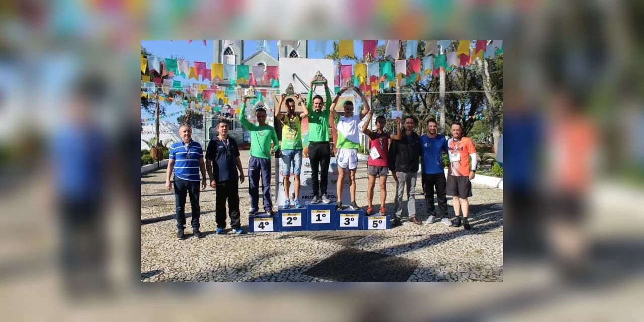 Atleta de Bituruna vence a ll Corrida de São João Batista em Prudentópolis.
