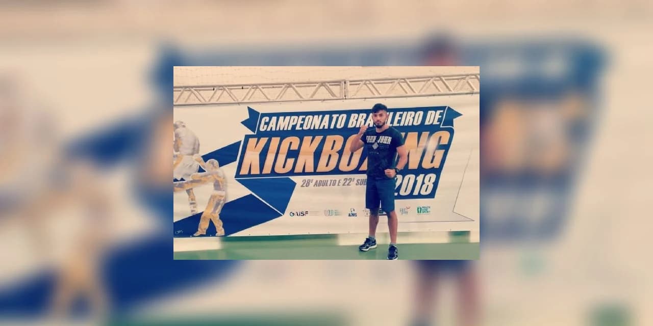 Lutador guarapuavano é campeão brasileiro de kickboxing