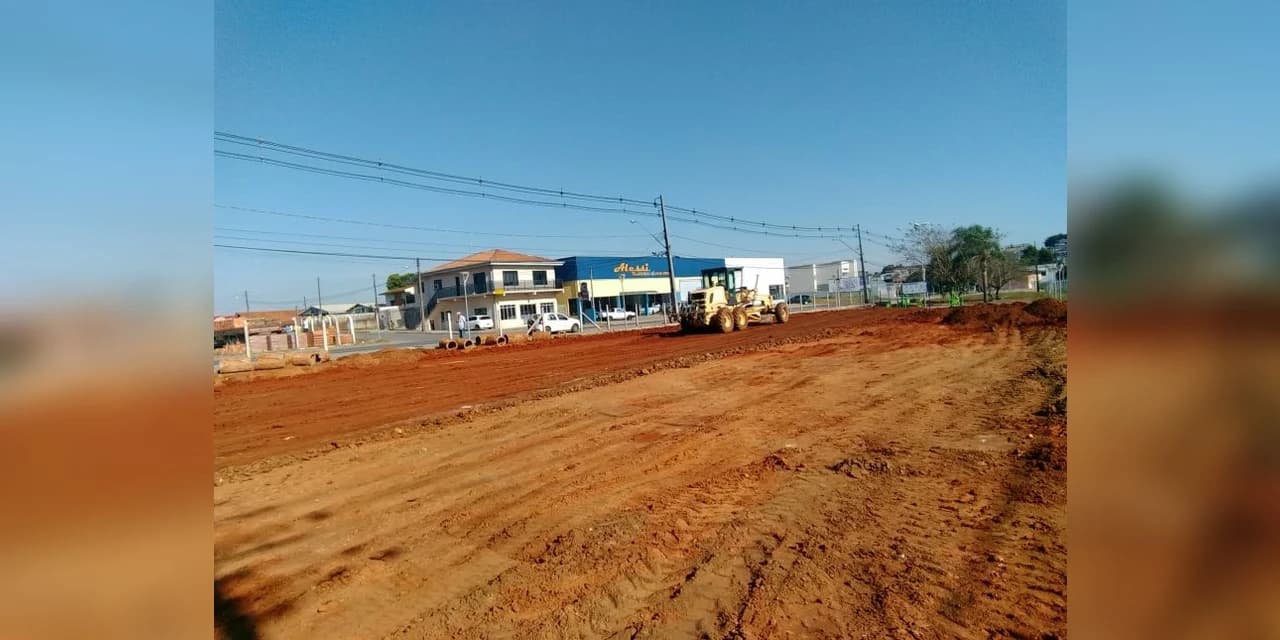 Prefeitura de Imbituva inicia obras de instalação do Parque Esportivo.